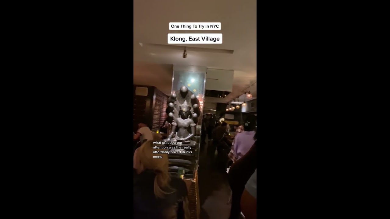 One Thing To Try In NYC: Klong, East Village for Thai food and cheap drinks