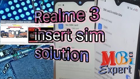 Realme 3 insert sim solution #mobiexpert