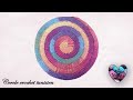 Cercle crochet tunisien lidia crochet tricot
