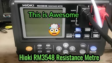 Hioki RM3548 Resistance Metre (Teaser) Bodgit And Leggit Garage