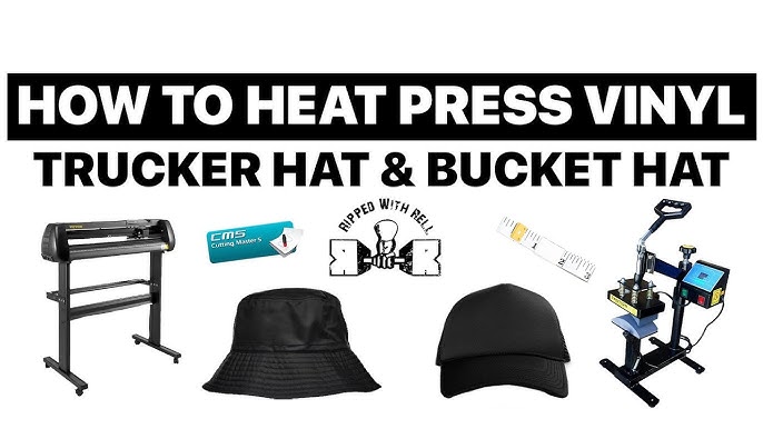 How to Heat Press Hats | Project Headware - YouTube