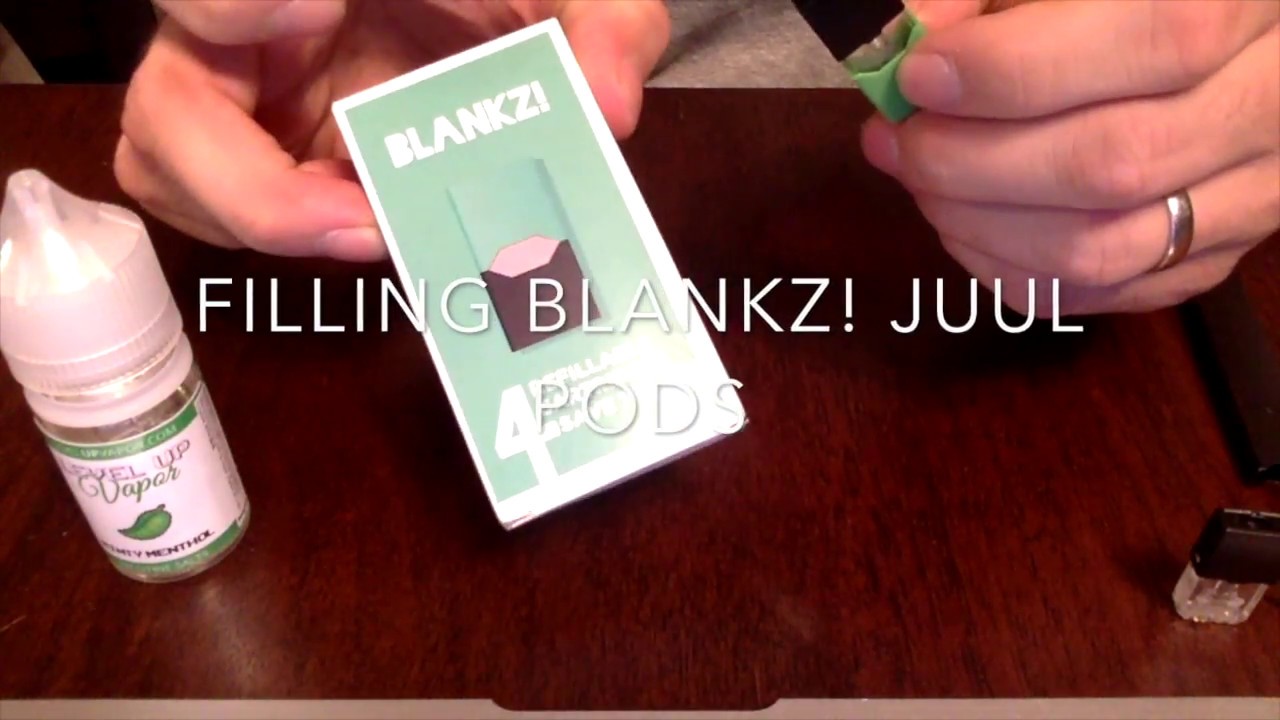 Filling Blankz! Juul Pods
