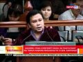 BT: Sen. Santiago, uminit ang ulo sa pagbawi ng Prosekusyon sa 5 articles of impeachment (030112)