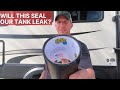 Does Flex Seal Tape Work? | Using Flex Tape To Seal Our Leaking RV Holding Tank