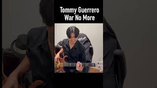 Tommy Guerrero - War No More Bass Cover with TONEX #shorts