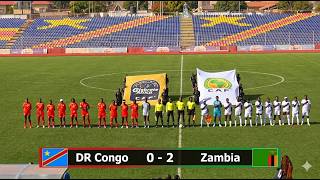 DR Congo vs Zambia Highlights || U17 World Cup qualifiers 2nd leg
