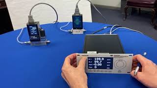Using M Flow Controllers For Ratio Control Of Gas Flow