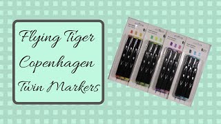 Flying Tiger Copenhagen Alcohol Twin Markers