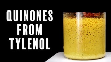 Making Quinones from Tylenol