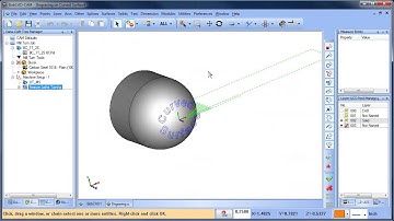 Mill Turn 3D Milling on the Curved Surface BobCAD CAM V28