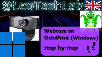 How to configure a webcam in OctoPrint (Windows), step by step