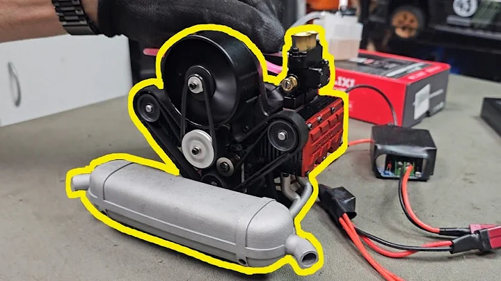 FIRST RUN - MINI 4 CYLINDER BOXER ENGINE - TOYAN FS-B400