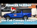 Amarok to Hilux: Alu-Cab Canopy Camper with Fitout