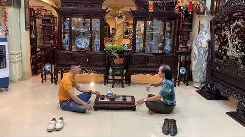 2 Tủ Bày Đồ 8 Mái đẹp Nhất Đất Việt - Sập Gụ Tủ Chè Đẹp - Nội Thất Nhà Gỗ Cổ Xưa - Trường Kỷ Gỗ Xưa