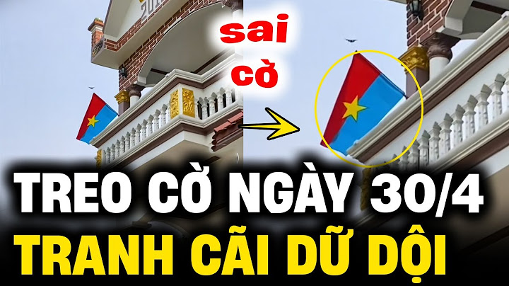 Treo ‘SAI’ lá cờ ngày 30/4 gây tranh cãi dữ dội | Tin 3 Phút Trending