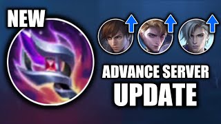 NEW ITEMS ARE BACK AND BUFFED GUSION AAMON ALUCARD BANE | adv server update screenshot 4