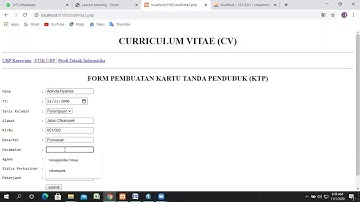 Demo Ujian Tengah Semester Pemrograman Web