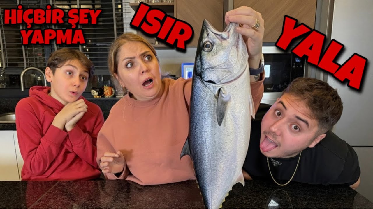 ISIR YALA veya HİÇBİR ŞEY YAPMA CHALLENGE !!