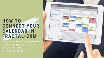 How to Connect Your Calendar in Fractal CRM