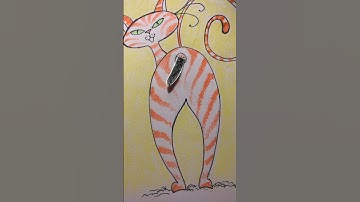Cat pooing. #cats #catshorts #catvideos #catdrawings #catcartoon #cat #shorts