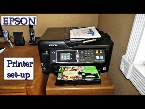 how to set up scan to email on epson printer