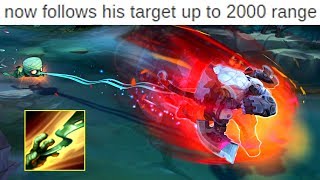 NEW AMUMU Q! Now Follows Targets! (Sion, Warwick, Ezreal, Olaf Test)