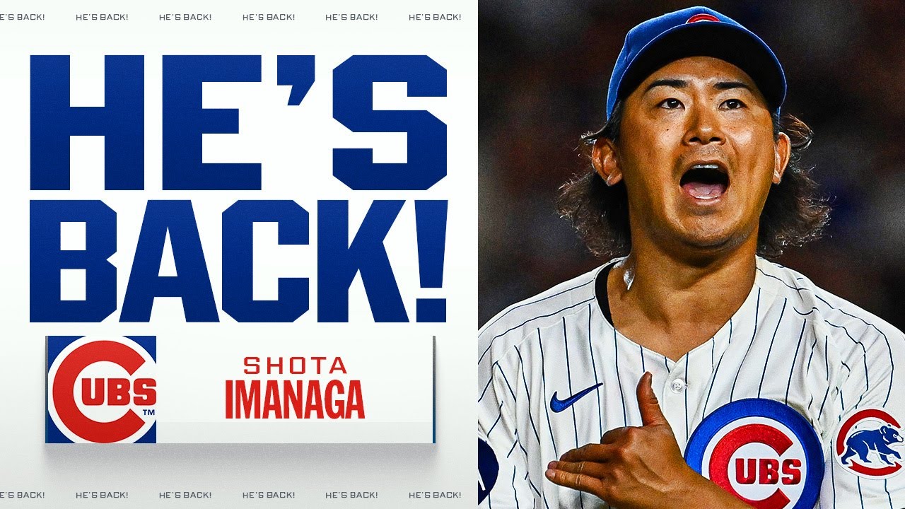 HE'S BACK! Shota Imanaga reportedly accepts Cubs' qualifying offer