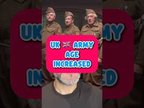 UK ARMY RAISE AGE