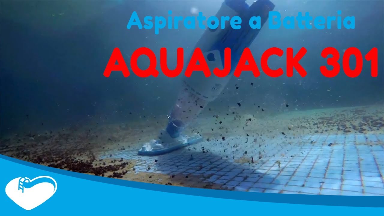 Aspiratore manuale a batteria AQUAJACK 301 | BSVillageTV - YouTube