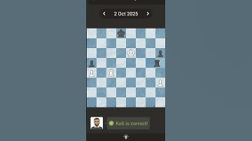 2-10-2025 chess.com daily puzzle♟️🧩 #chess #chesspuzzleseries #puzzle #chesspuzzle #chesscom