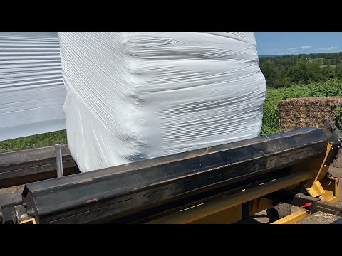 Wrapping Hay Until The Desaster Happened!