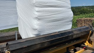 Wrapping Hay Until The Desaster Happened!