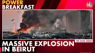 Massive Explosion In Lebanon's Capital Beirut Kills Atleast 78 \& Injures Thousands | Power Breakfast