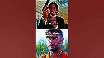 John Wick vs Tyler Rake #edit #vs #shorts