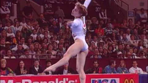 Kerri Strug - Floor Exercise - 1996 McDonald's Ame...