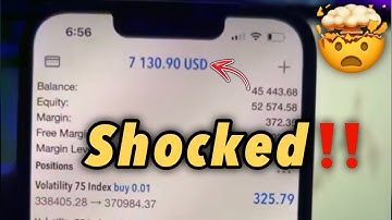 How this easy volatility index strategy made me $900 in 20 minutes🤑🔥#volatility75 #boomandcrash