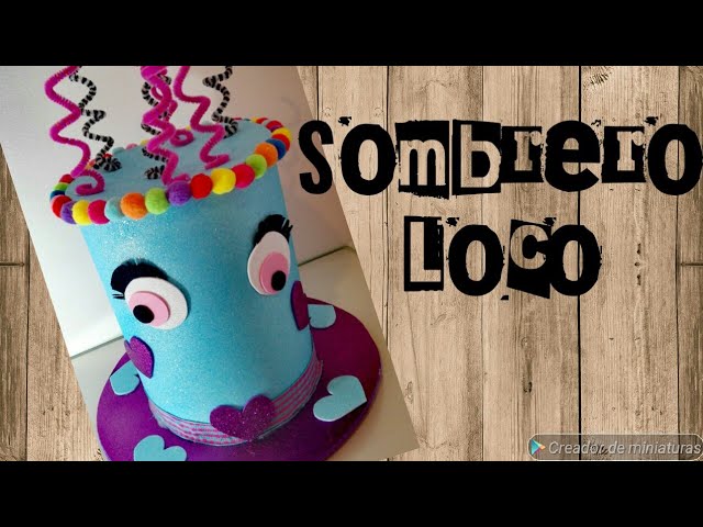 sombreros locos de cartulina
