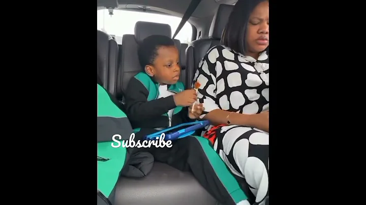 Adorable: Toyin Abraham and Ire playful moment 💕 #toyinabraham #titans #nollywood #short #babylove