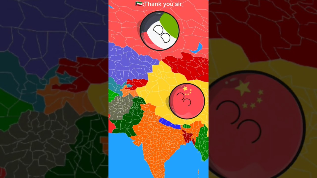 Что, если Кувейт🇰🇼 и Россия🇷🇺 поменяются местами?||#шорты #тренд #countryballsedit