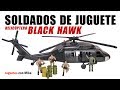 SOLDADOS DE JUGUETE HELICÓPTERO BLACK HAWK | World Peacekeepers Toys Review en español