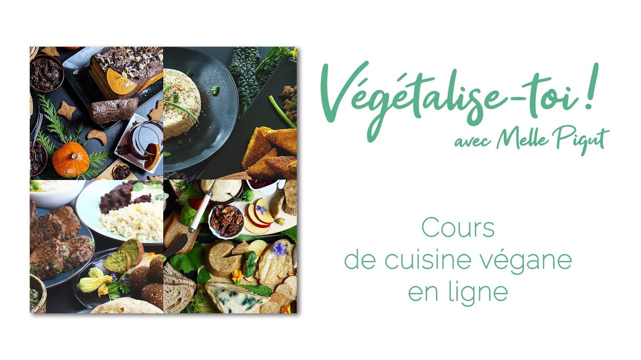 Cours de cuisine vegan en ligne - Végétalise-toi !
