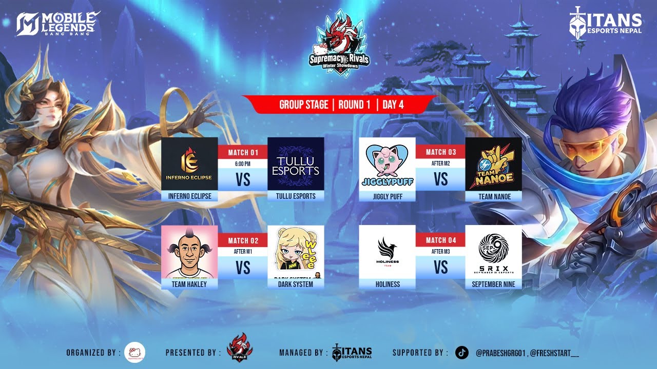 [Watch Party] Supremacy Rivals : Winter Showdown | Group Stage | Round 1 | Day 4