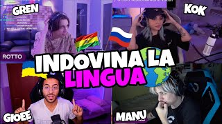 INDOVINA LA LINGUA *con i freri*!!🇺🇿🎪 con KOK, GIOEE e MANUUXO