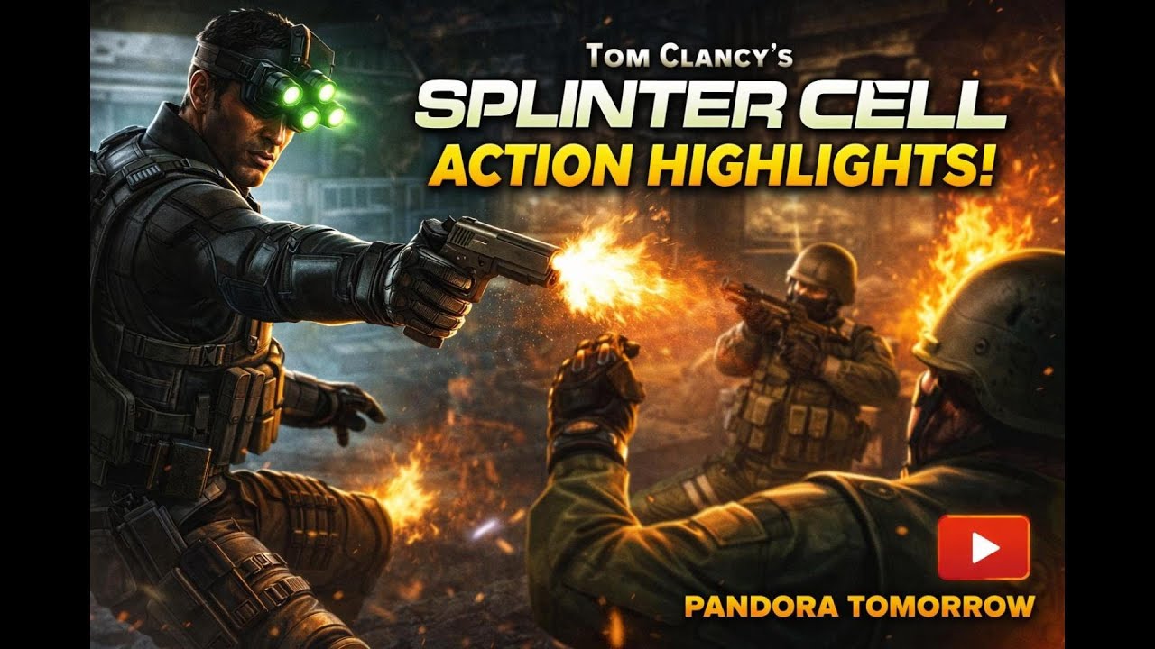 How To Infiltrate The Us Embassy. Splinter Cell gameplay; Action Game Challenge 