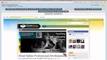 Noble Teacher Resources LiveBinder