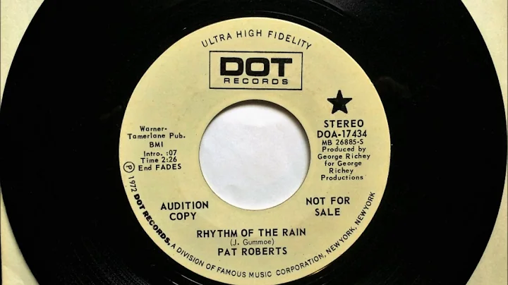 Rhythm Of The Rain , Pat Roberts , 1972