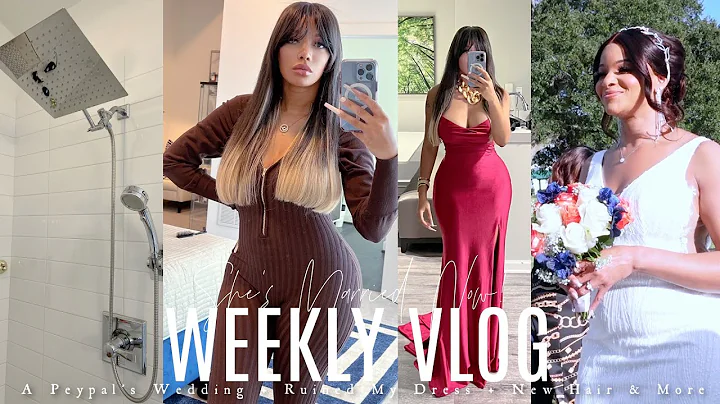 WEEKLY VLOG | I Ruined My Dress + A Peypal's Weddi...