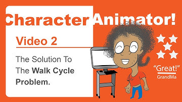 Character Animator CC Tutorial 2 - Walk Cycles and Rigging Multiple Views