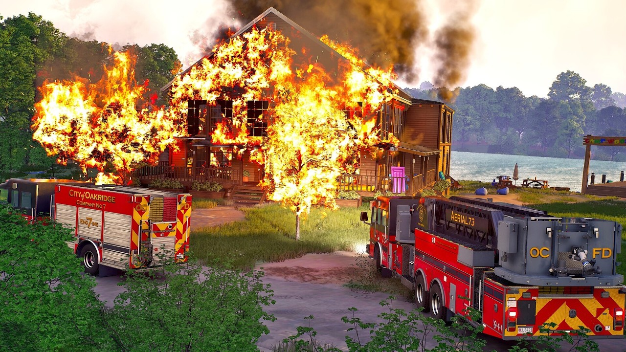 Firefighter Simulator: Ignite — Summer Camp NEW DLC! 4K RTX 5090
