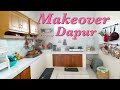 Makeover Dapur ibu part 2 jadi Lebih Estetik dan Rapi | AYYUNAZZUYYIN